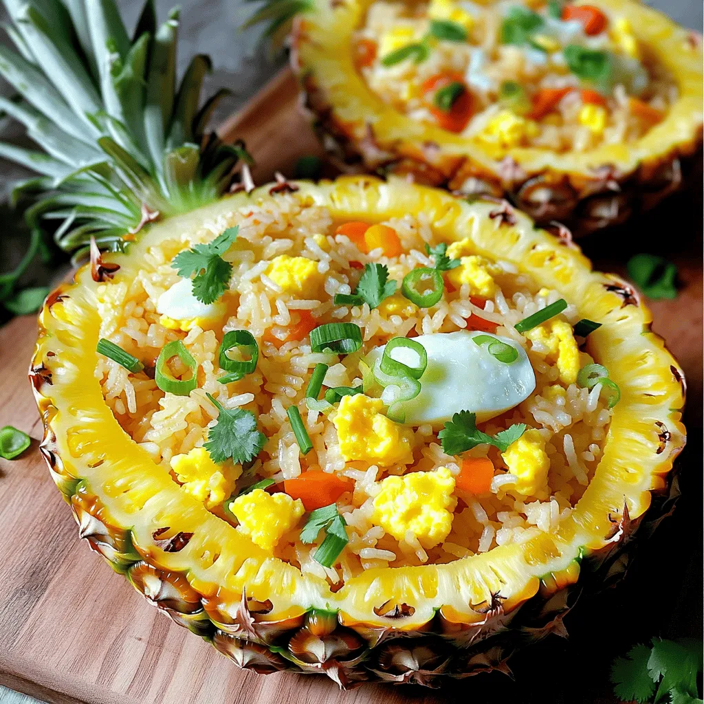 Pineapple Fried Rice Flavorful and Simple Recipe