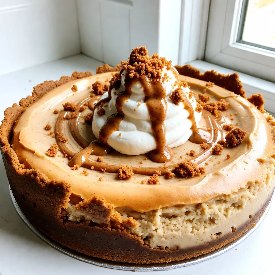 Cookie Butter Cheesecake Creamy Delightful Dessert