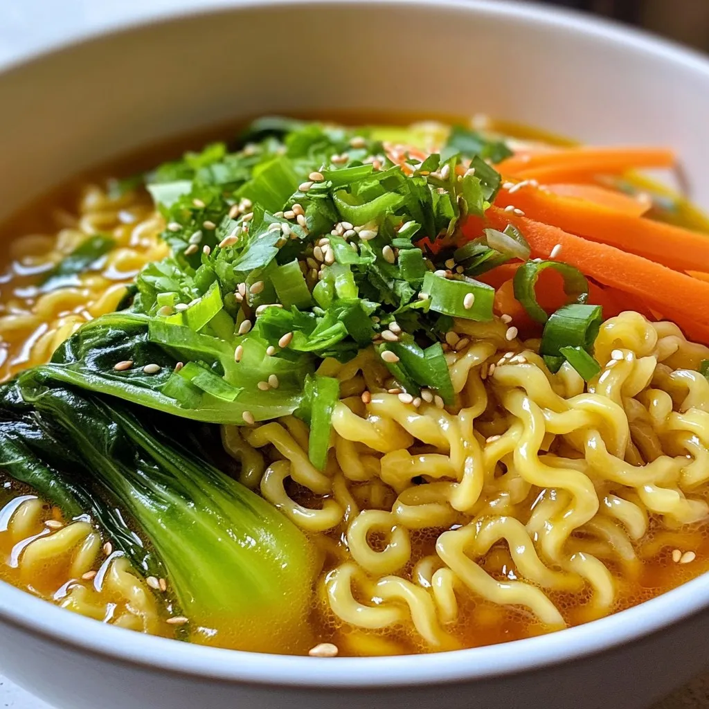 Spicy Garlic Ramen Noodles Flavorful and Easy Recipe