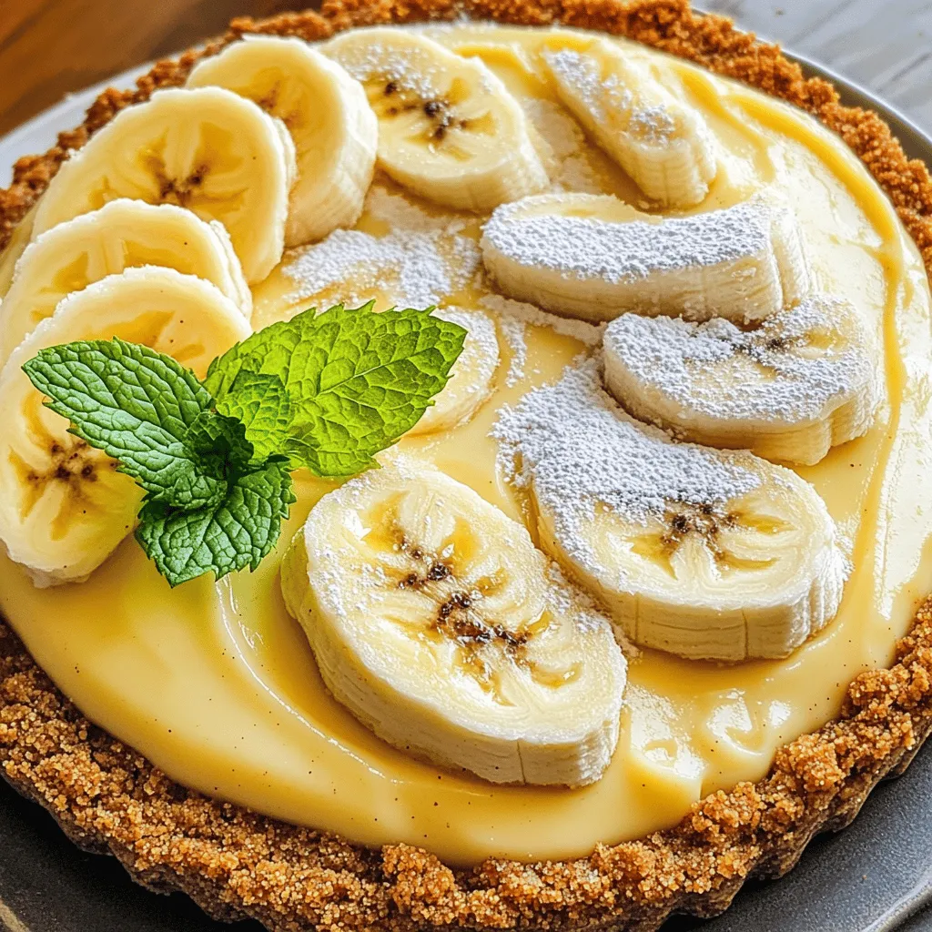 Banana Cheesecake a Delicious Dessert Marvel