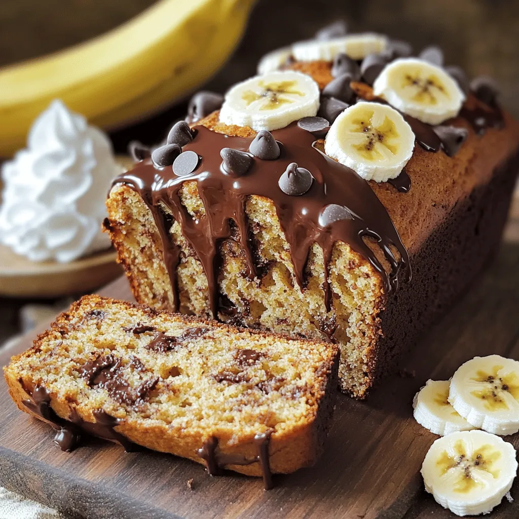 Chocolate Chip Banana Bread Recipe Easy and Moist