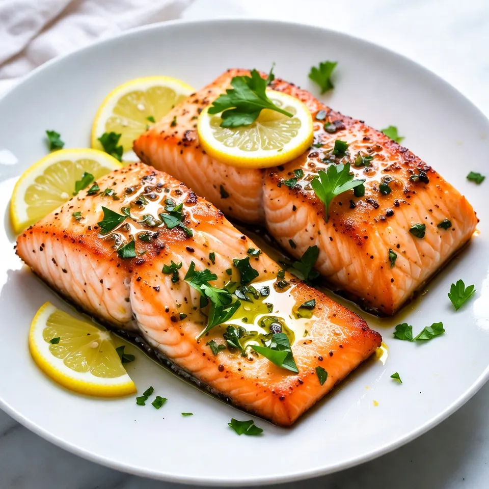 Zesty Lemon Garlic Salmon Flavorful and Easy Recipe