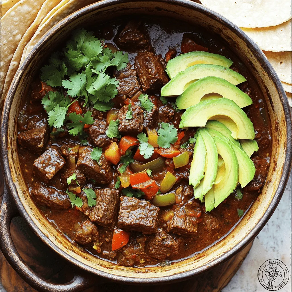 Carne guisada is a hearty dish that many enjoy. To create an authentic carne guisada recipe, you need key ingredients. The base starts with 2 pounds of beef chuck, cut into 1-inch cubes. This meat gives a rich flavor and tender texture when cooked.