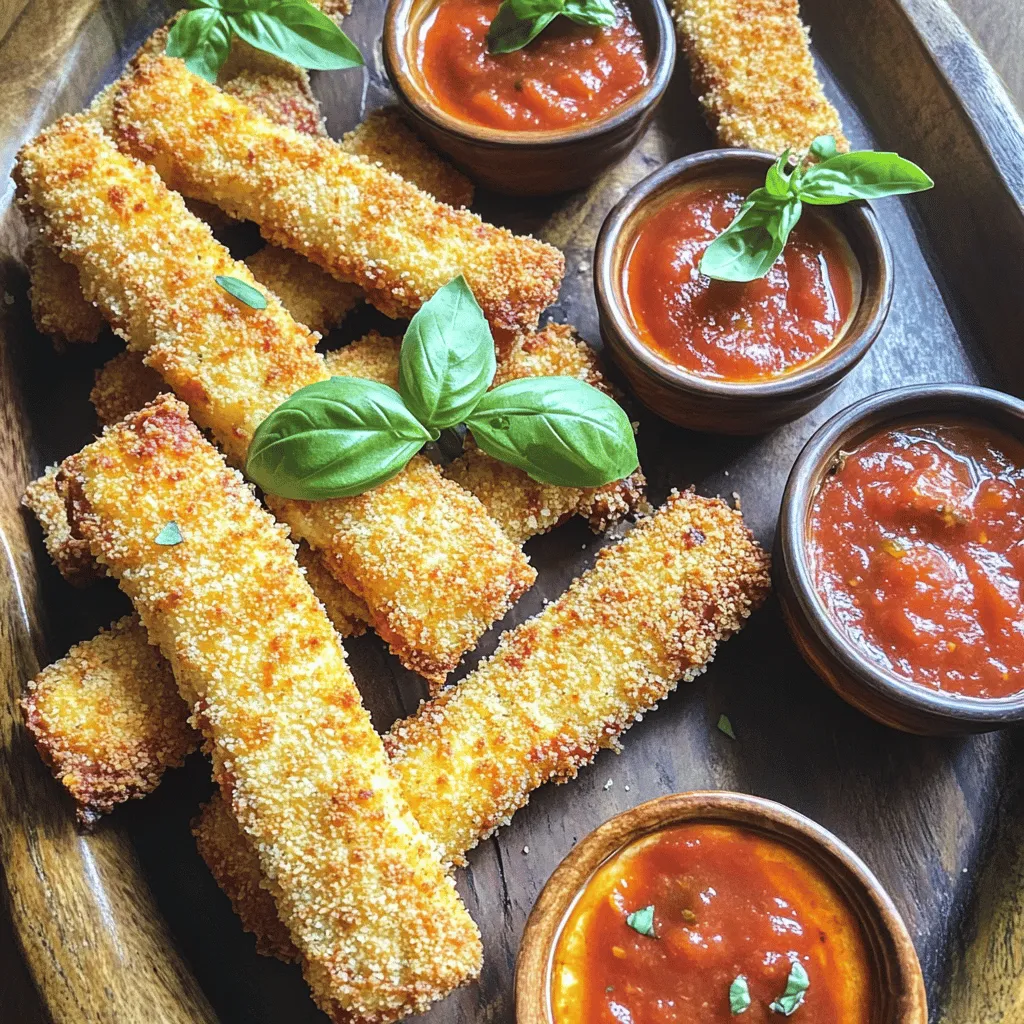 Mozzarella sticks are a fun snack. You can cook them in many ways. The three main methods are deep-frying, baking, and using an air fryer. Each method gives a different taste and texture.