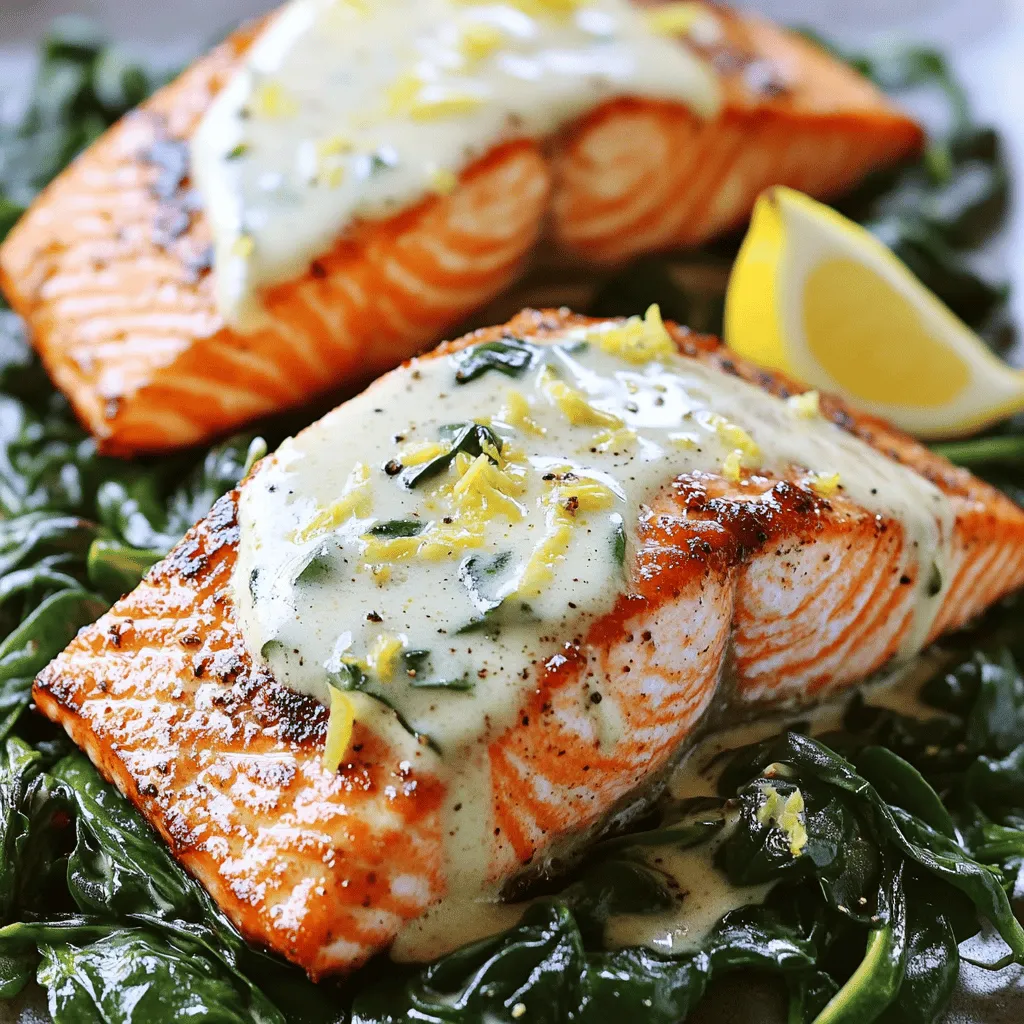 To make a great pan-seared salmon recipe, you need a few key ingredients. First, you need fresh salmon fillets. Two 6-ounce fillets work well. Next, salt and pepper add flavor. Olive oil helps in cooking and adds a nice taste.