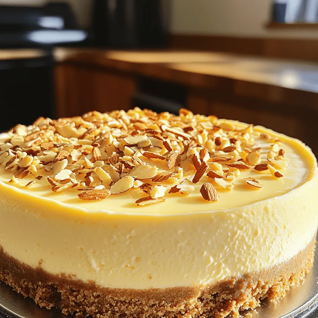 The Amaretto cheesecake relies on a few key ingredients that create its rich flavor and creamy texture. Here’s what you need: