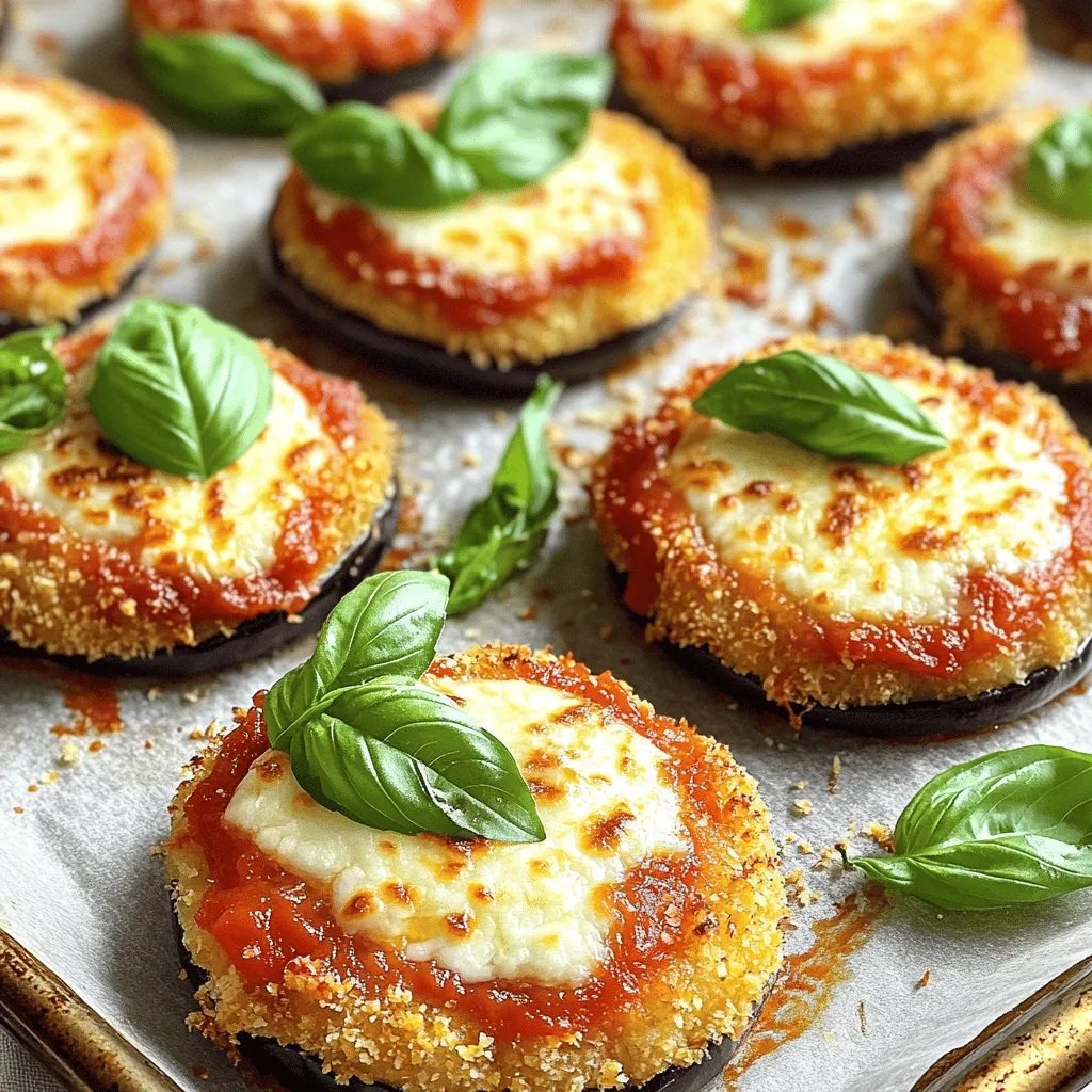 Eggplant Parmesan Bites Crispy and Flavorful Snack