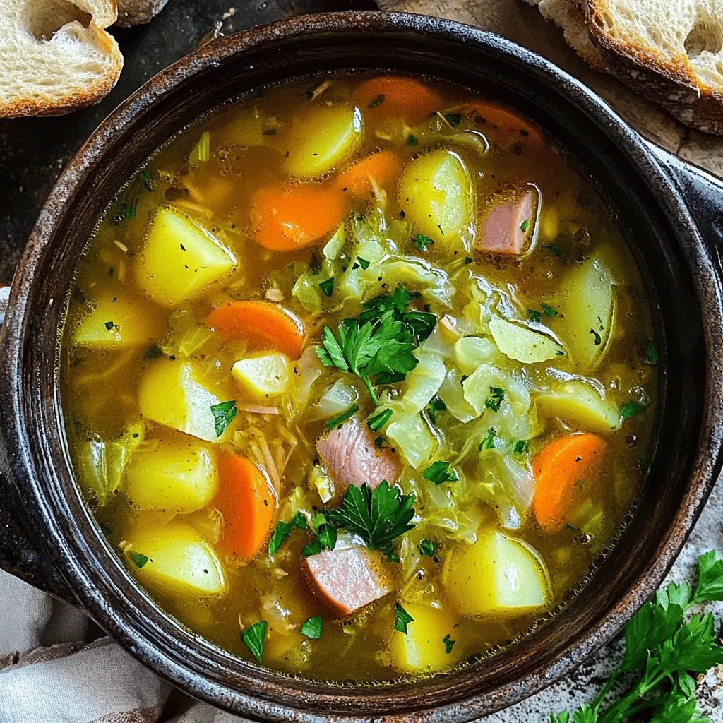 Hearty ham bone soup brings warmth and joy to winter days. It fills your home with rich scents that make you feel cozy. This soup is not just a meal; it