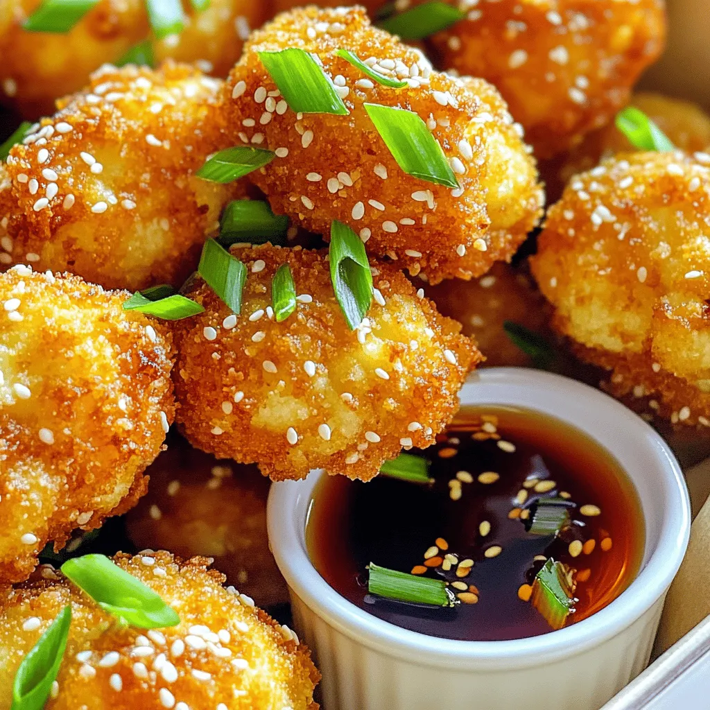 Crispy Sesame Cauliflower Bites Flavorful Snack Delight
