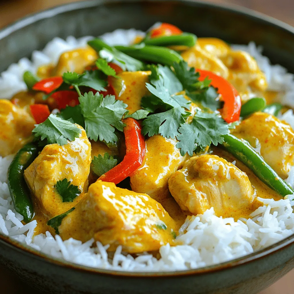 Coconut Curry Chicken Flavorful and Easy Recipe