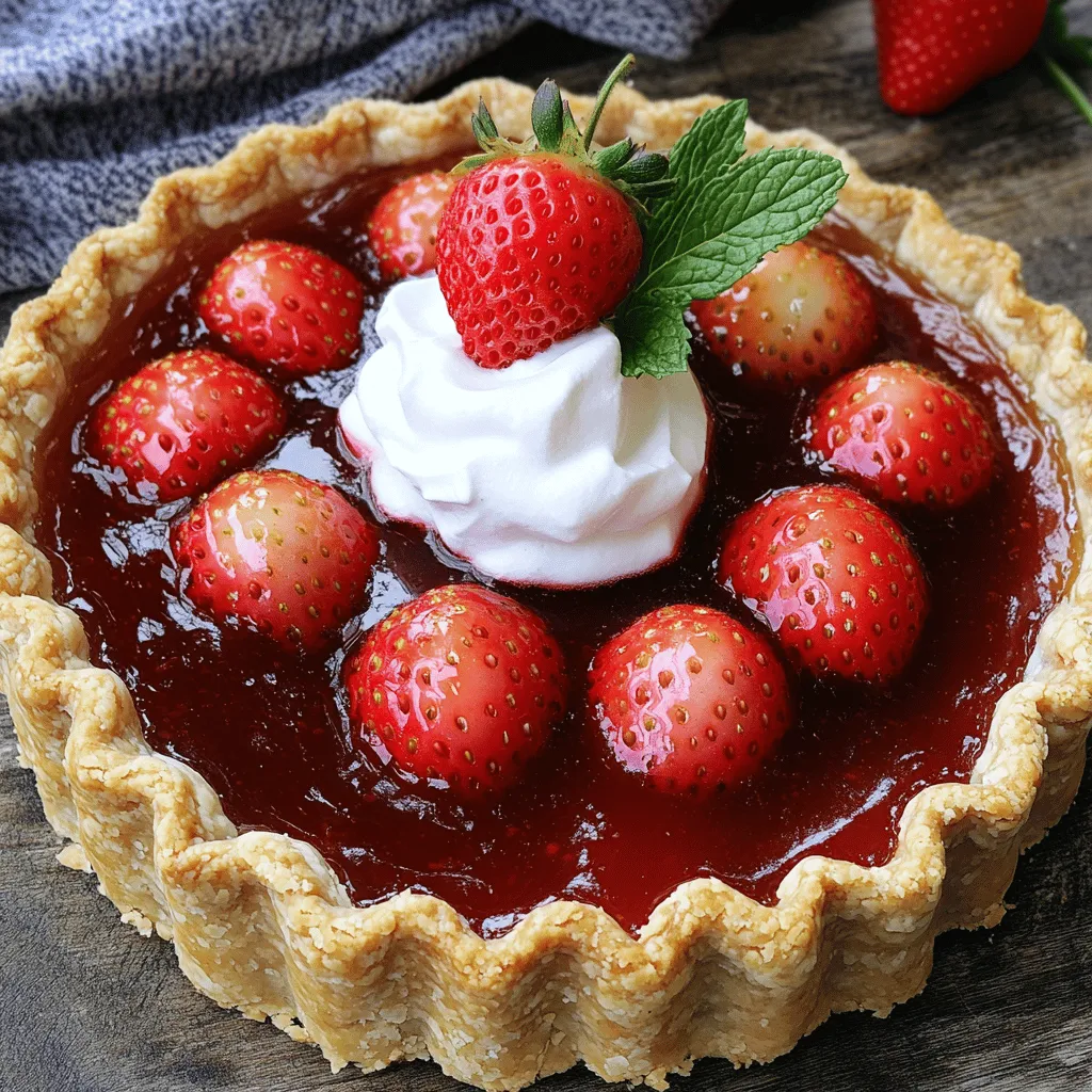 Best Strawberry Pie Recipe with Fresh Flavors