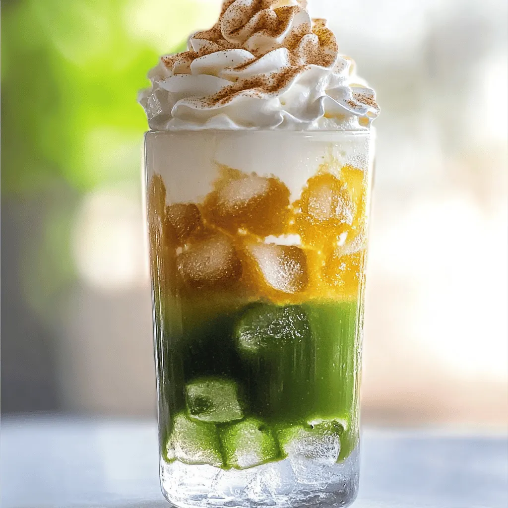 Iced Brown Sugar Matcha Latte Recipe for Refreshing Sip