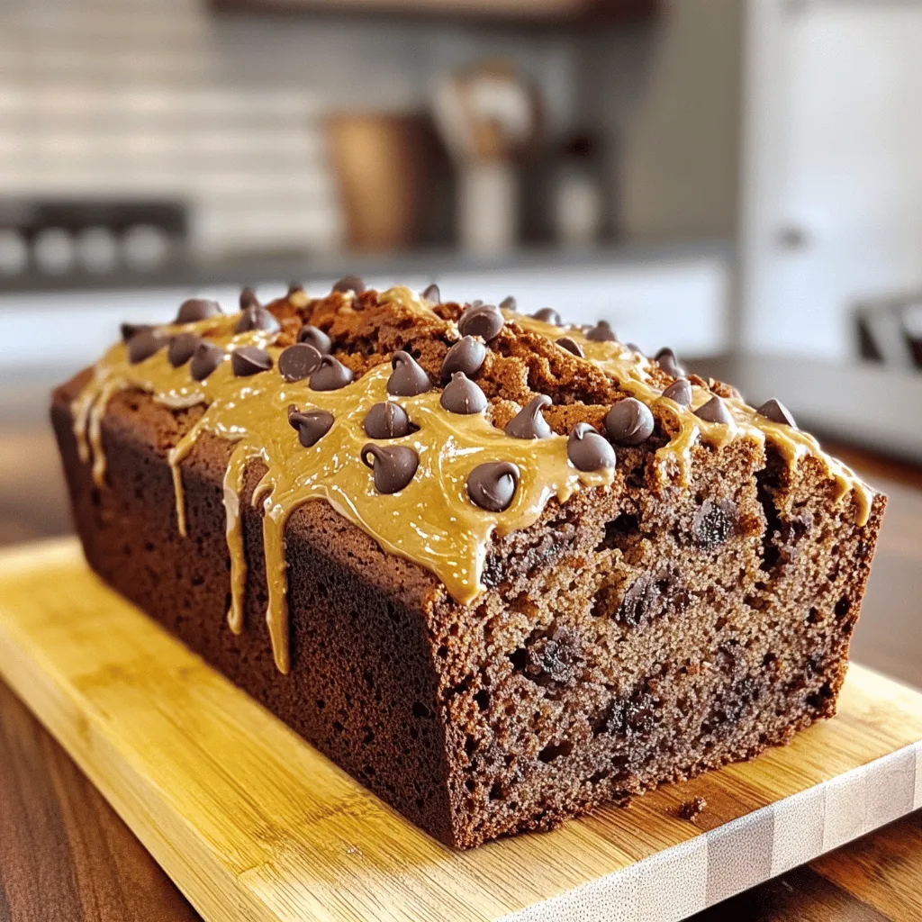 - 3 ripe bananas, mashed - 1/2 cup tahini - 1/2 cup brown sugar