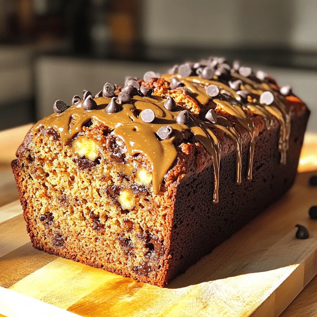 Chocolate Tahini Banana Bread Moist and Flavorful Treat