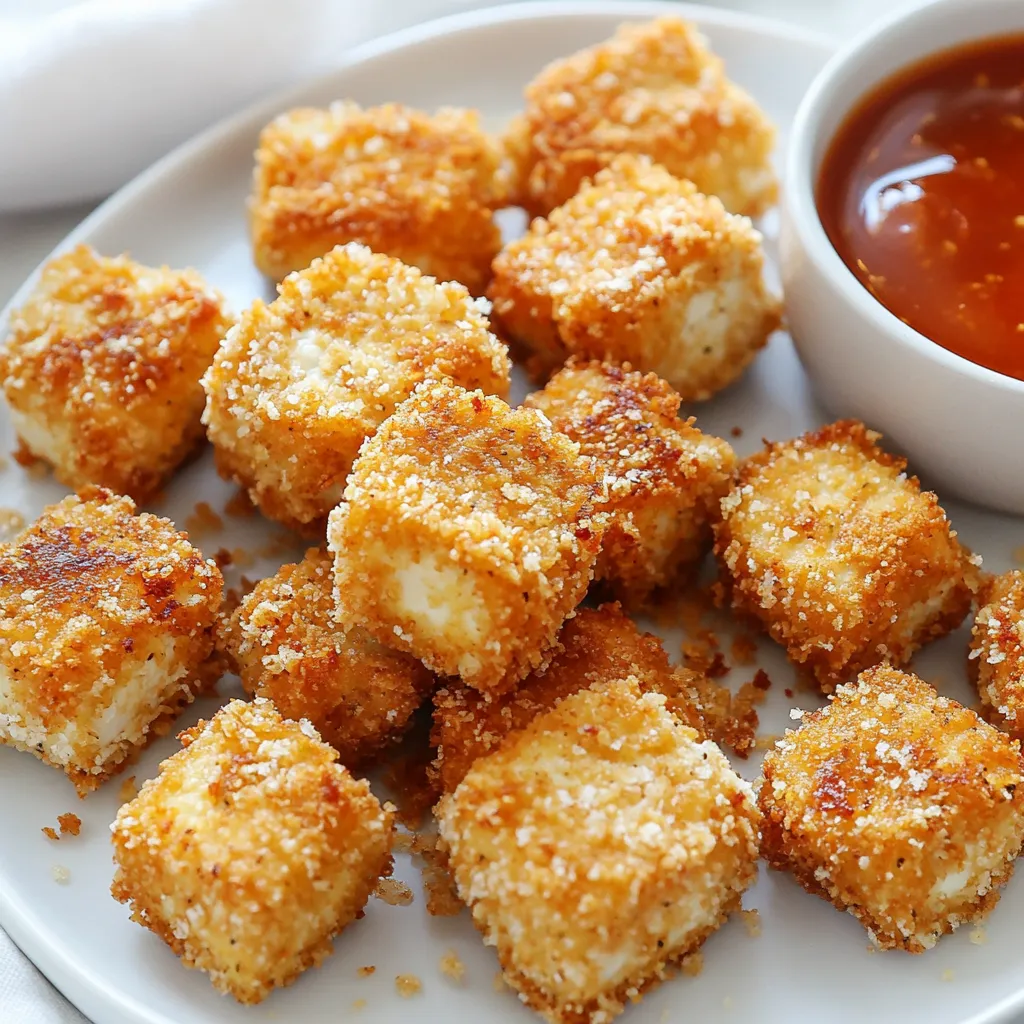 Crispy Air Fryer Tofu Nuggets Healthy and Delicious Snack