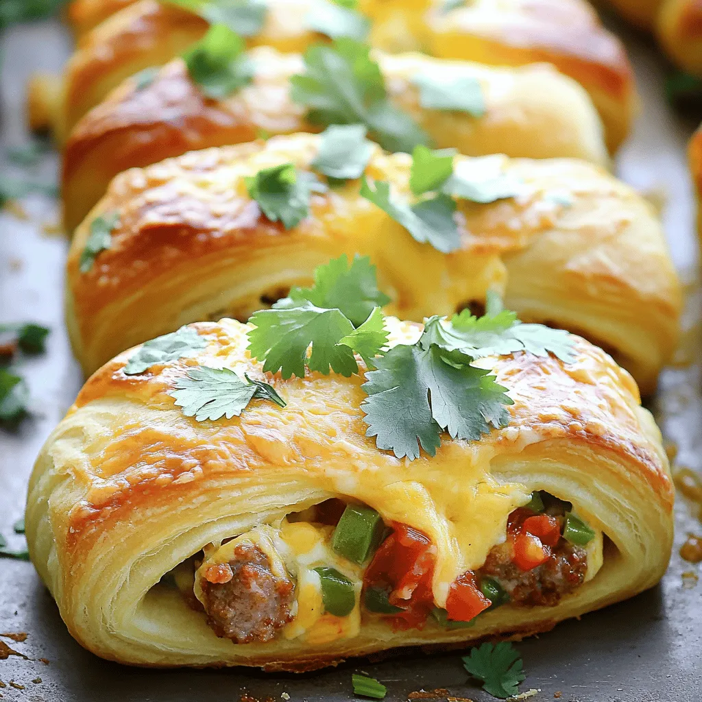 Delicious Rotel Sausage &#038; Cream Cheese Crescents Recipe