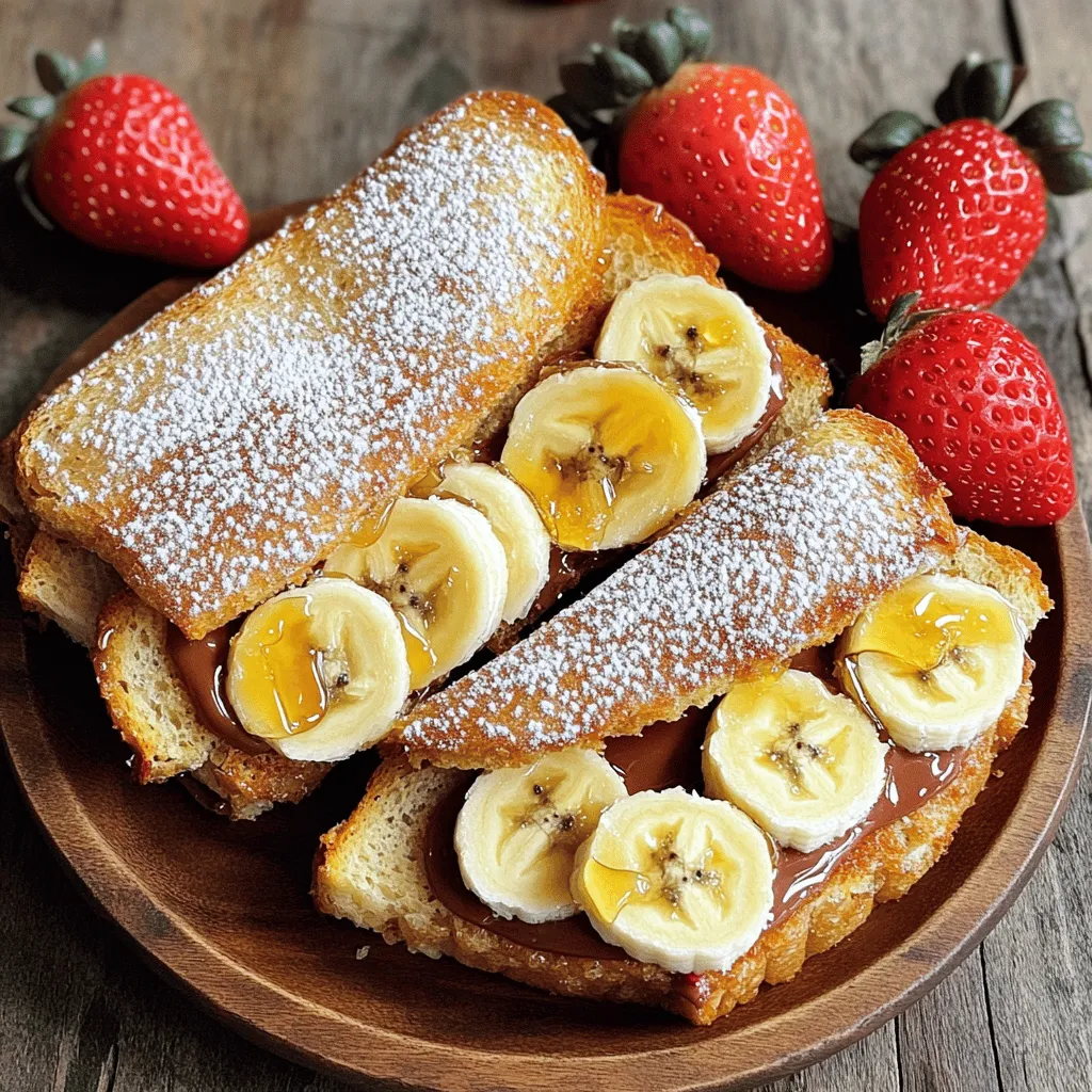 Banana and Nutella recipes are fun and tasty. You can use them to create many delights. One of my favorites is banana Nutella toast. It’s so easy! Just toast your bread, spread some Nutella, and add banana slices. You can also top it with strawberries for a sweet burst.