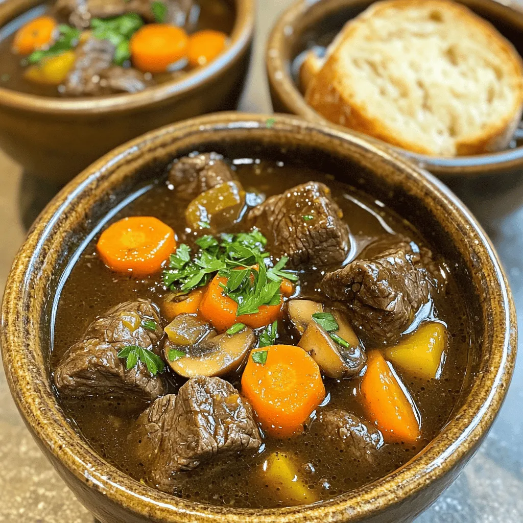 Beef Carbonnade Stew Flavorful and Hearty Delight