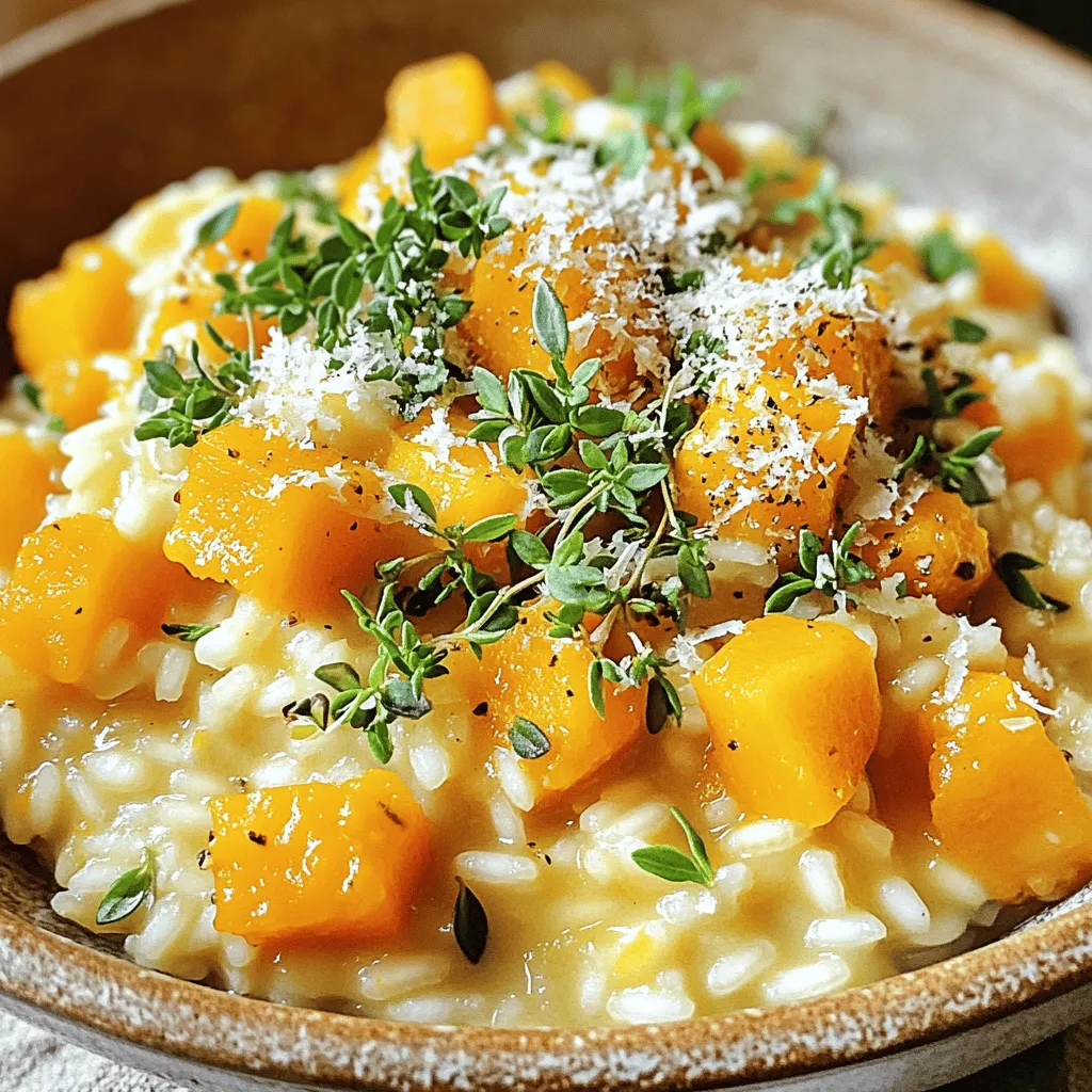 Savory Butternut Squash Risotto Creamy Flavor Boost