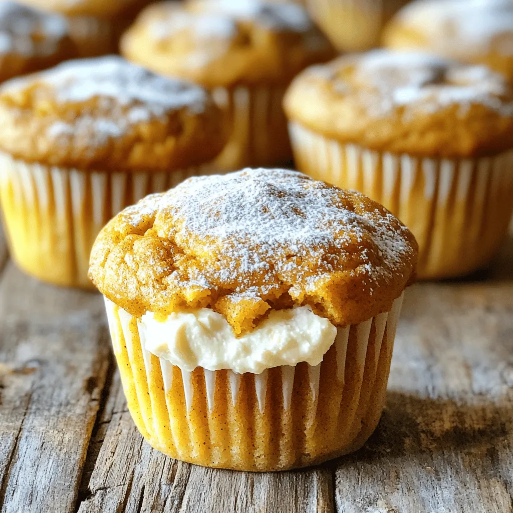 Pumpkin Cream Cheese Muffins Delightful and Tasty Treat