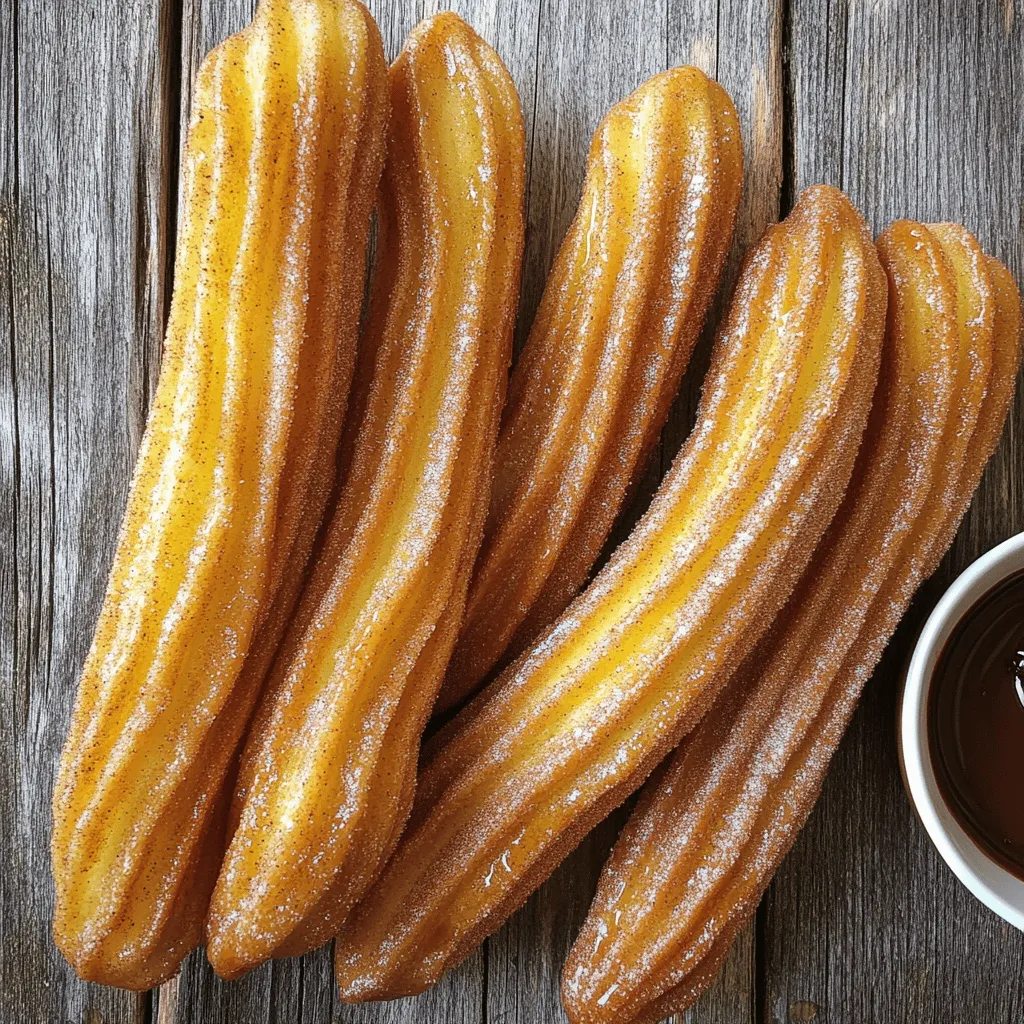 Cinnamon Sugar Churros Delightful and Easy Recipe