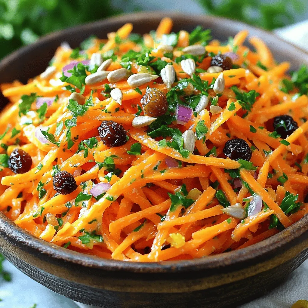 To make the French carrot salad, you need fresh and pantry items. This salad combines crisp carrots with a bright lemon Dijon dressing. It’s easy to prepare, and it tastes delicious. The salad is perfect for any meal or as a snack.