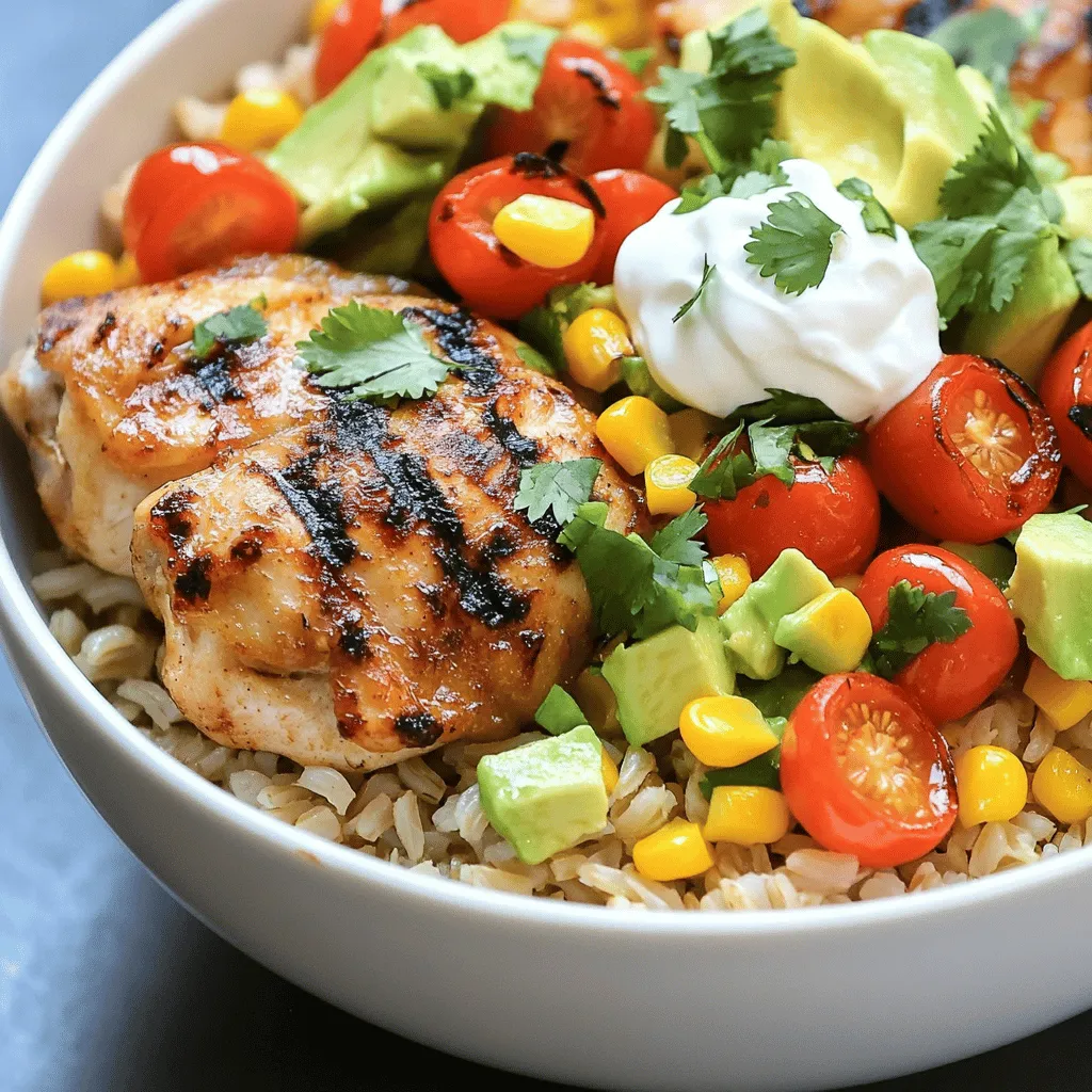 Burrito bowls with chicken are a fun twist on the classic burrito. Instead of wrapping your ingredients in a tortilla, you layer them in a bowl. This makes it easy to enjoy all the flavors. You can customize each bowl to suit your taste.