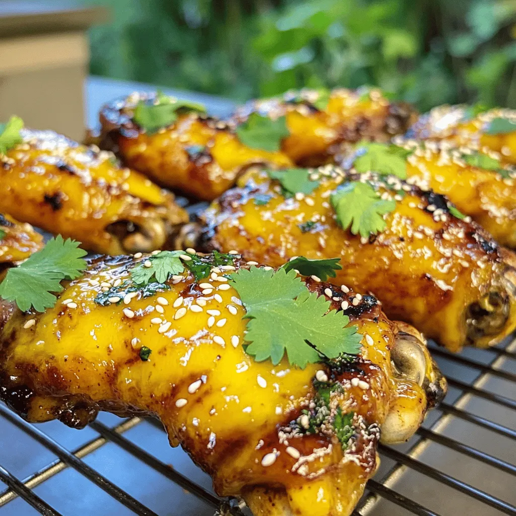 To make Firecracker Mango Chicken Wings, you need the following items: