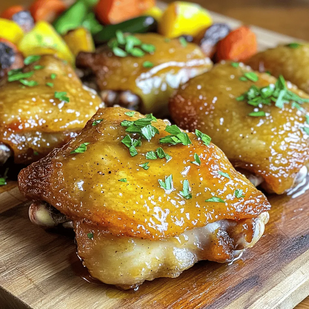 Honey Mustard Chicken Thighs Flavorful and Easy Recipe