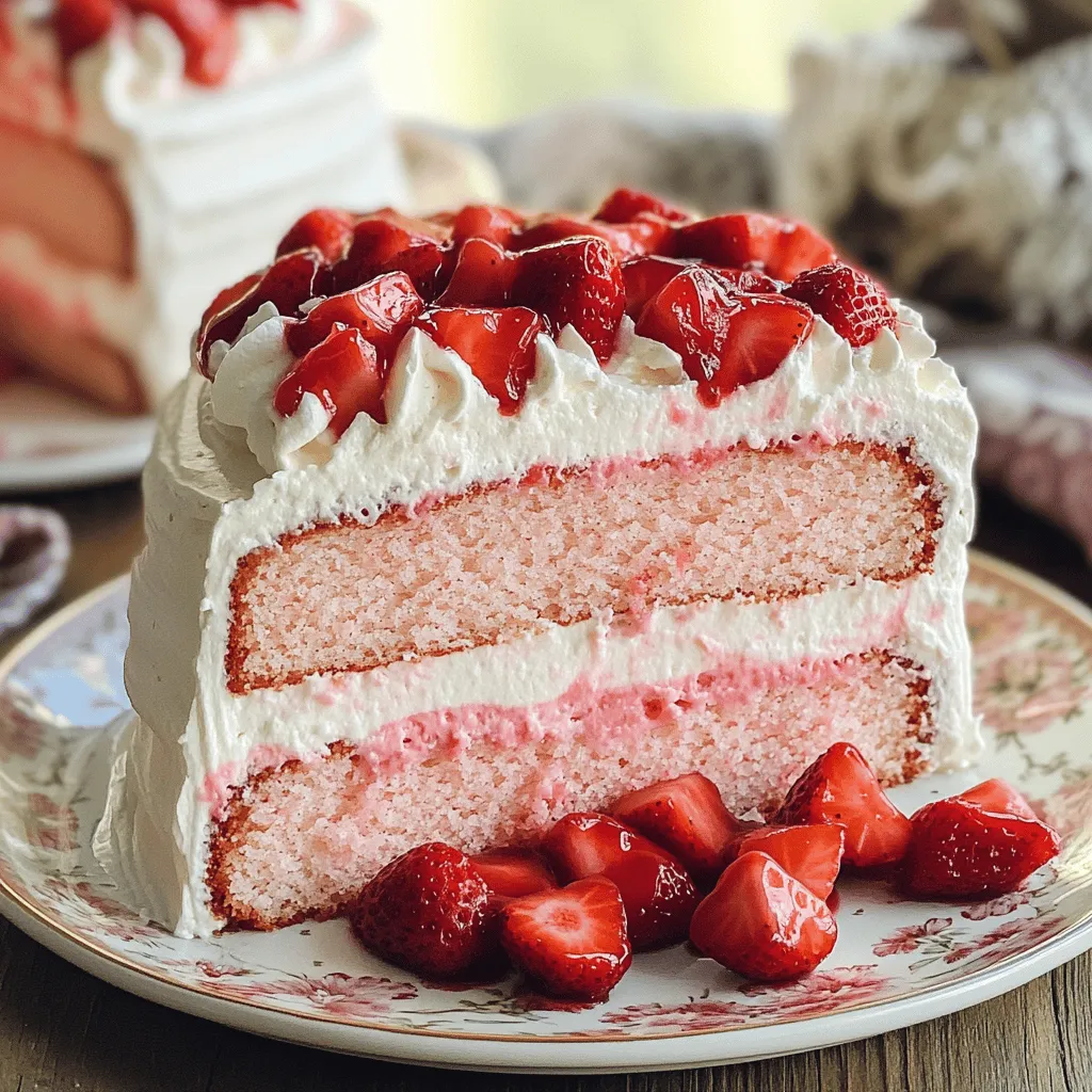 When you make a strawberry cake, you need the right ingredients. Here’s a list of what you will need: