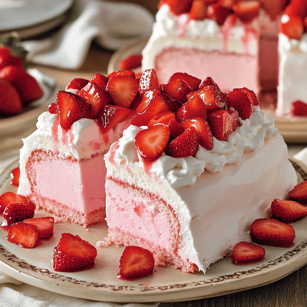 Strawberry Cake Delight Simple and Tasty Recipe