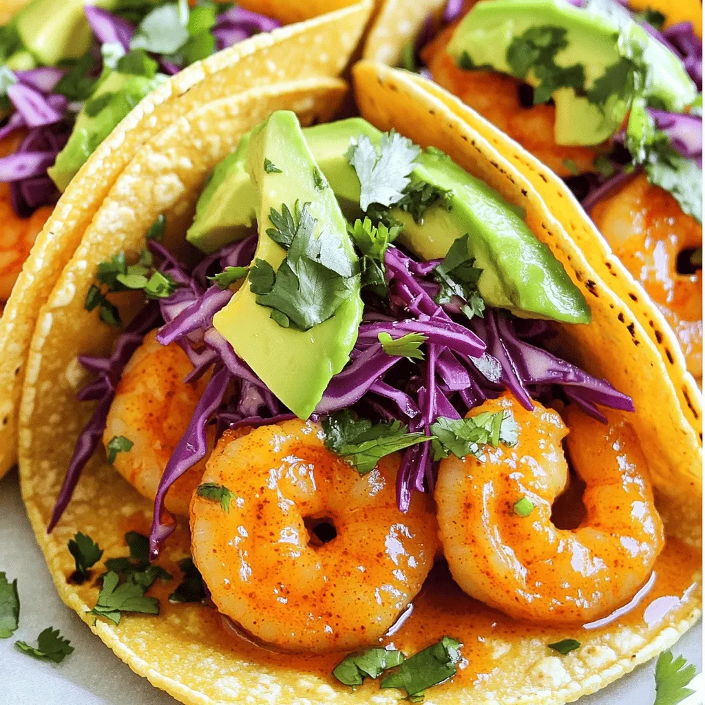 Spicy Garlic Shrimp Tacos Flavorful and Quick Meal