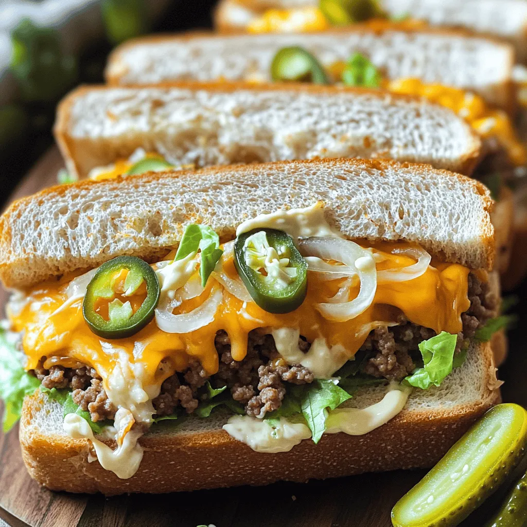 Chopped Cheese Sandwich Flavorful Street Food Classic