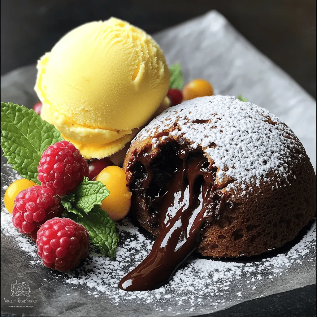 Chocolate Lava Cake Rich and Decadent Dessert Recipe