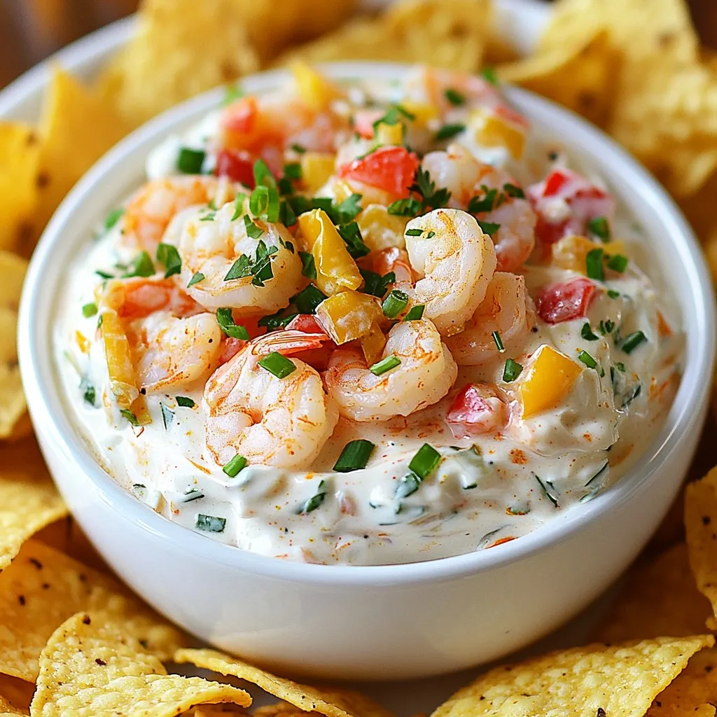 Creamy Cajun Shrimp Dip Tasty and Simple Delight