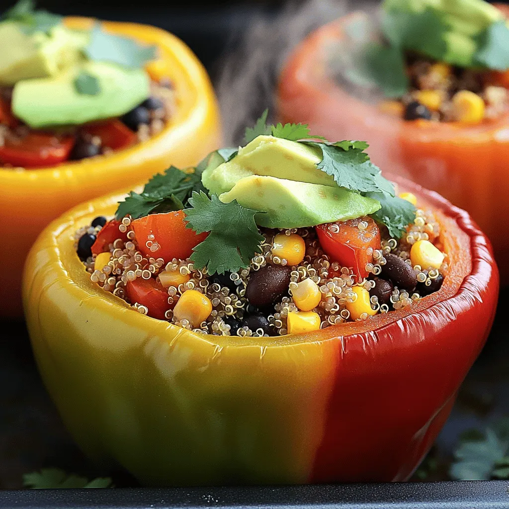Stuffed Bell Peppers with Quinoa Flavorful Recipe
