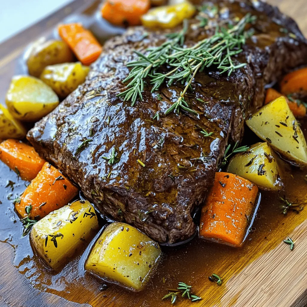 Savory Instant Pot Pot Roast Easy Family Meal Recipe
