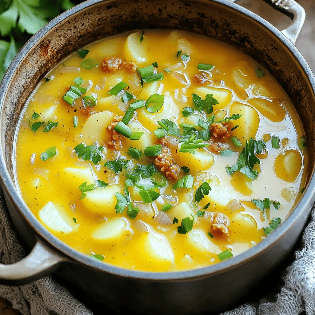 Polish Potato Soup Recipe Flavorful and Creamy Dish