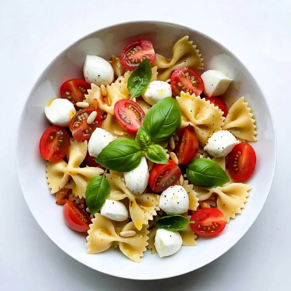 Caprese Pasta Salad Fresh and Flavorful Delight