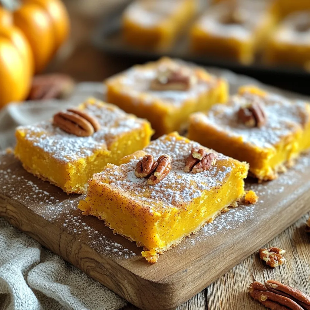 Pumpkin Spice Snickerdoodle Bars Irresistible Treat