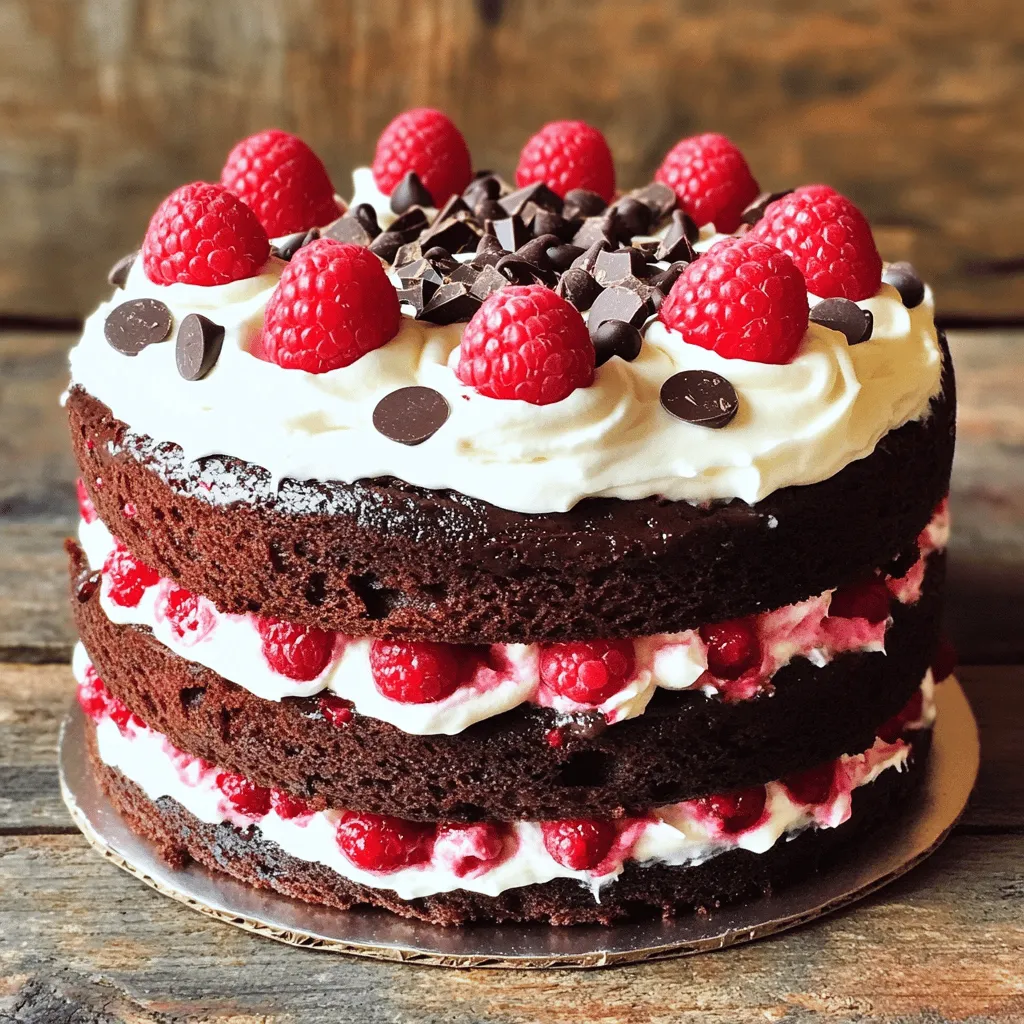 Chocolate Raspberry Cake Delightful and Easy Recipe
