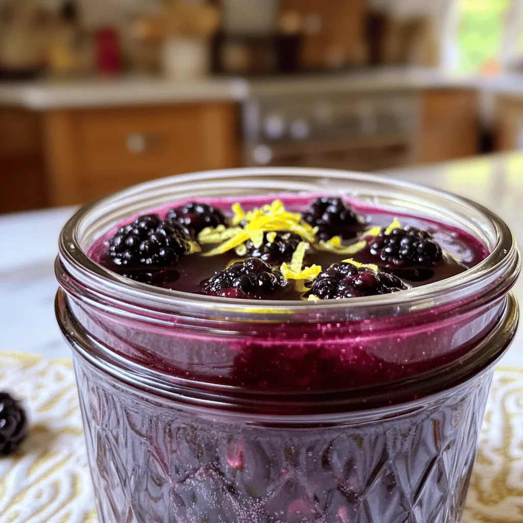 Blackberry Simple Syrup Easy and Versatile Recipe
