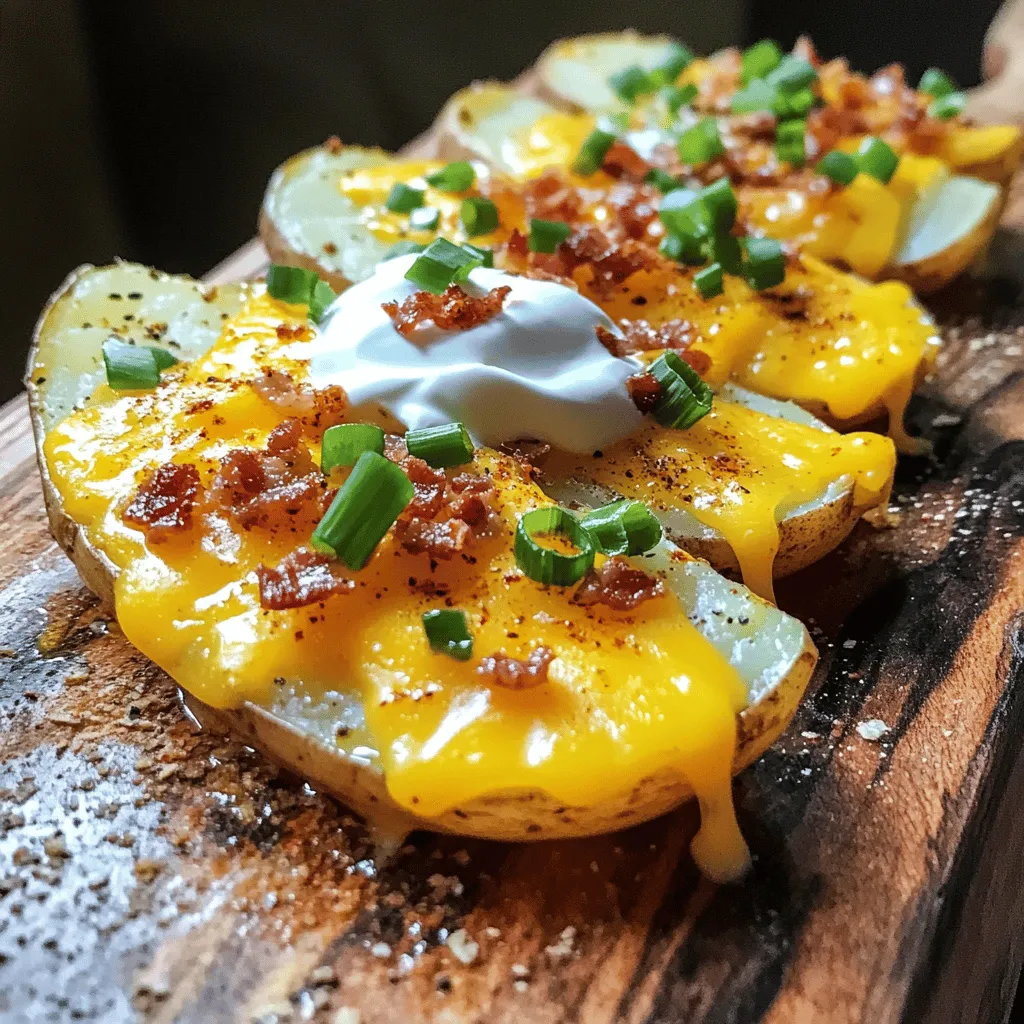 Loaded potato slices are a tasty twist on classic comfort food. They bring joy with each bite, combining crispy potatoes with rich toppings. Crispy loaded potato slices offer a warm, hearty taste that many people love.