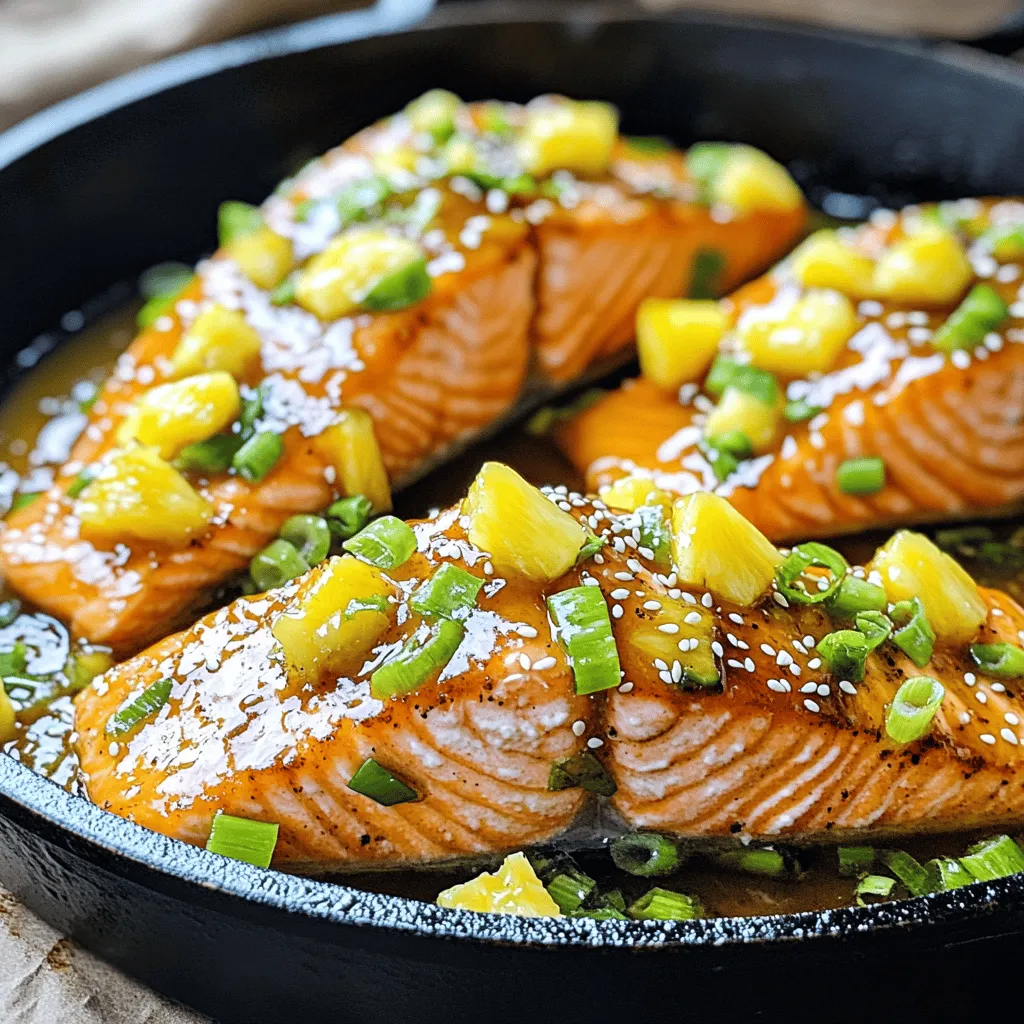 When you make honey pineapple salmon, fresh ingredients are key. The right mix can turn a simple dish into a tropical delight.