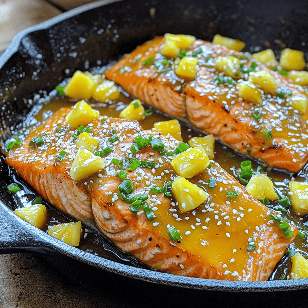 Honey Pineapple Salmon Flavorful and Simple Recipe