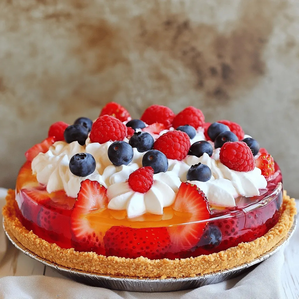 To create a delightful Easter No Bake Jello Pie, you need simple ingredients. Here’s what you’ll need: