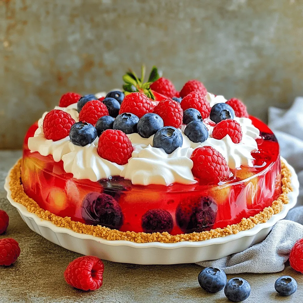 Easter No Bake Jello Pie Easy and Colorful Delight