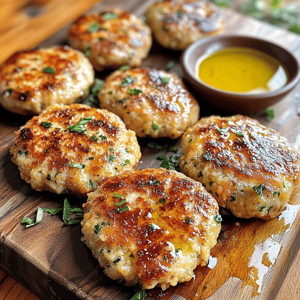 To make chicken patties, you need simple and tasty chicken patty ingredients. The main star is ground chicken. I suggest using lean ground chicken for the best flavor and texture. Ground chicken is moist and keeps the patties tender.