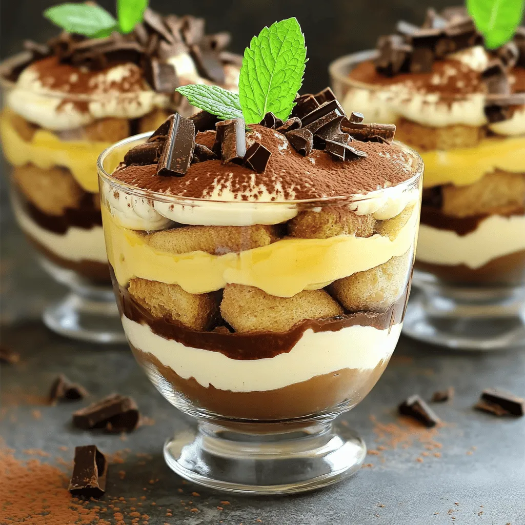 Easy Tiramisu Trifle Delightful No-Bake Dessert Idea