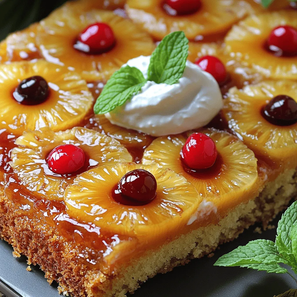 Classic Pineapple Upside Down Cake Easy and Tasty Recipe